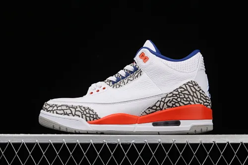 All categories Air Jordan Jordan series basketball shoes Air Jordan 3 Air Jordan 3 Retro "Knicks" AJ3 Joe 3 Knicks color 136064-148
